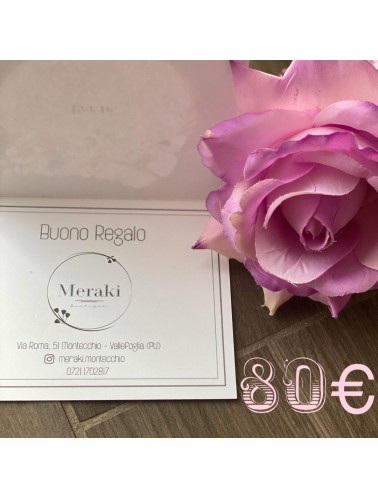 BUONO REGALO DA €80