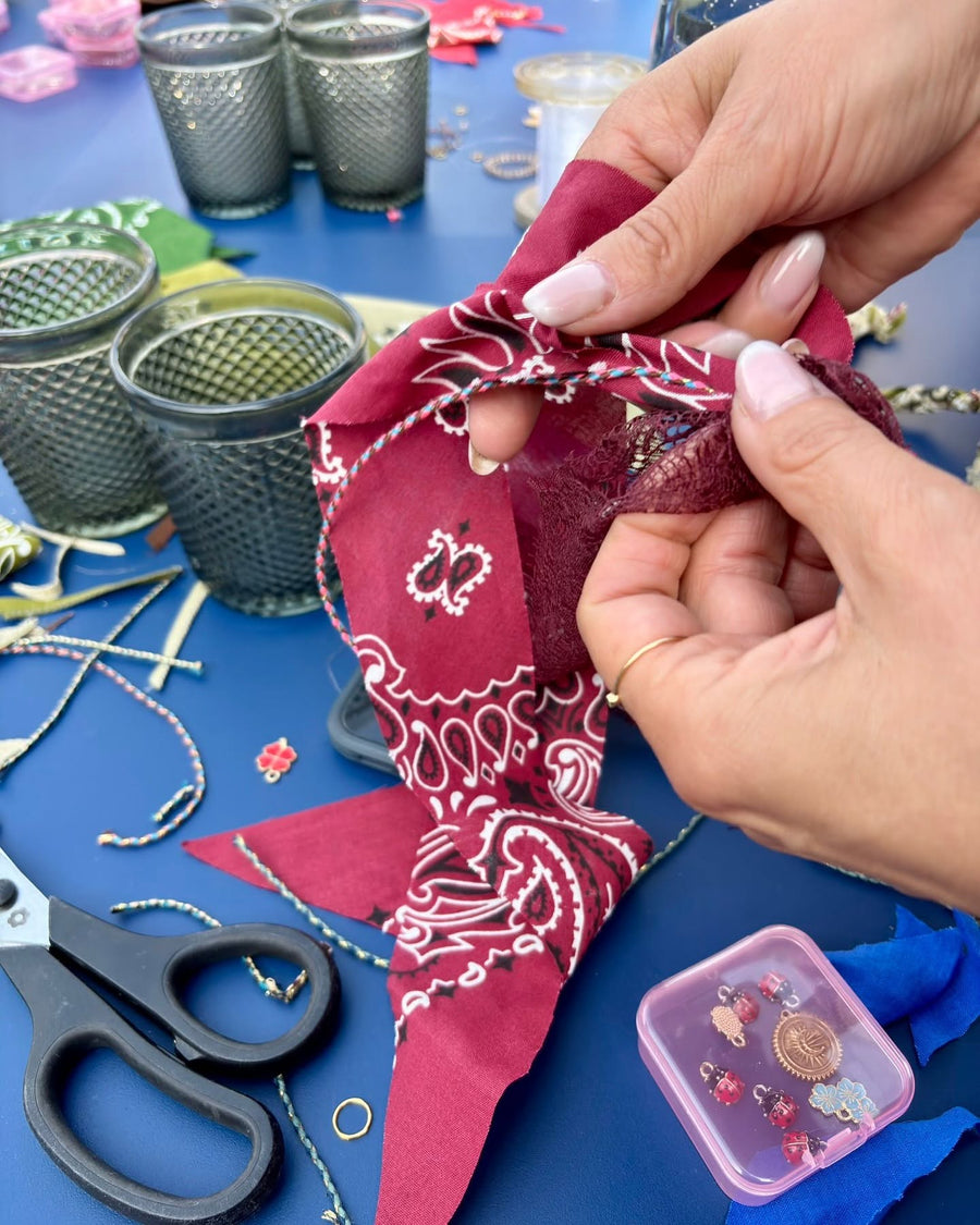 Collana Bandana: Da stoffa a stile