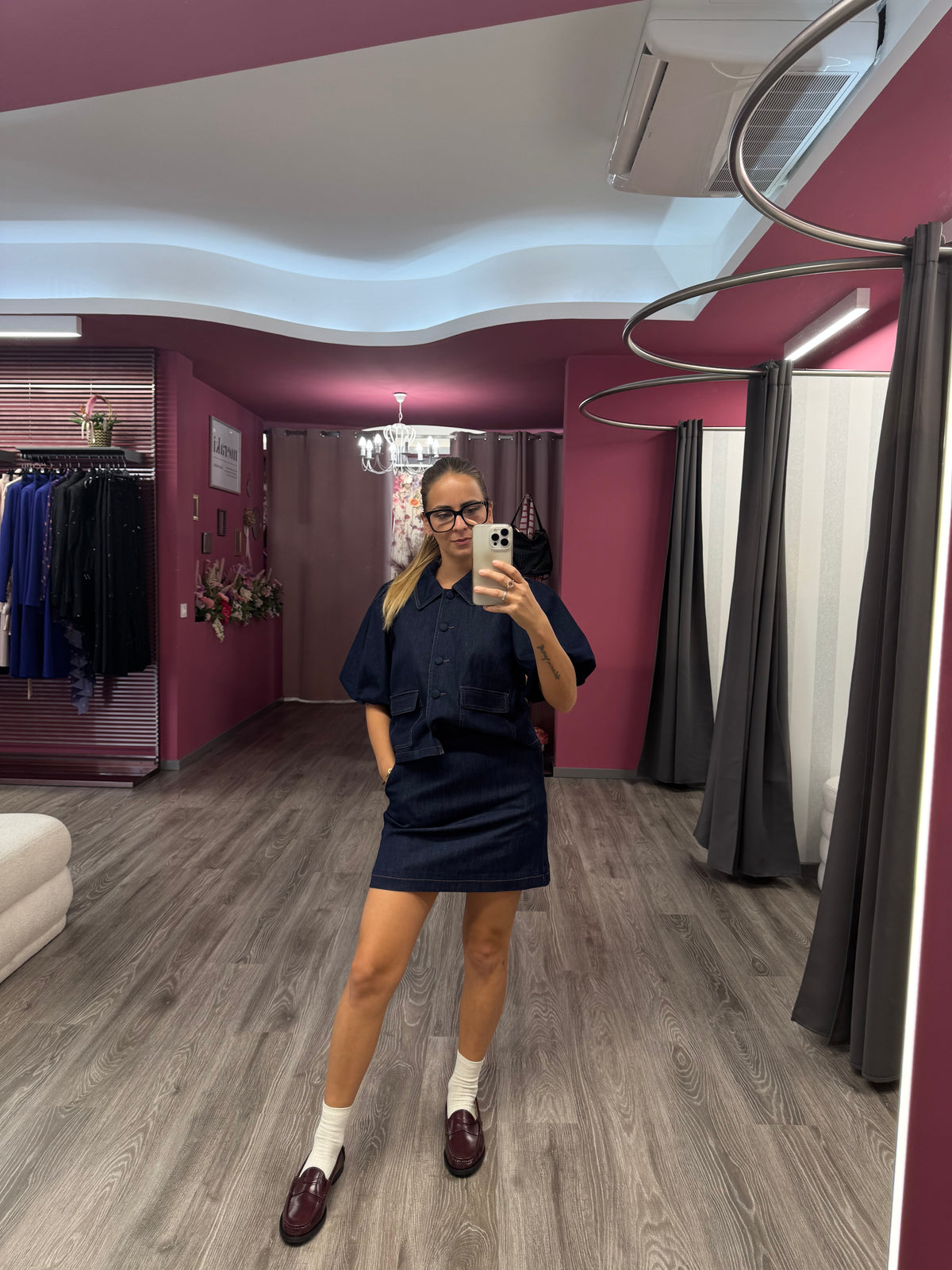 ALETTA GONNA DENIM