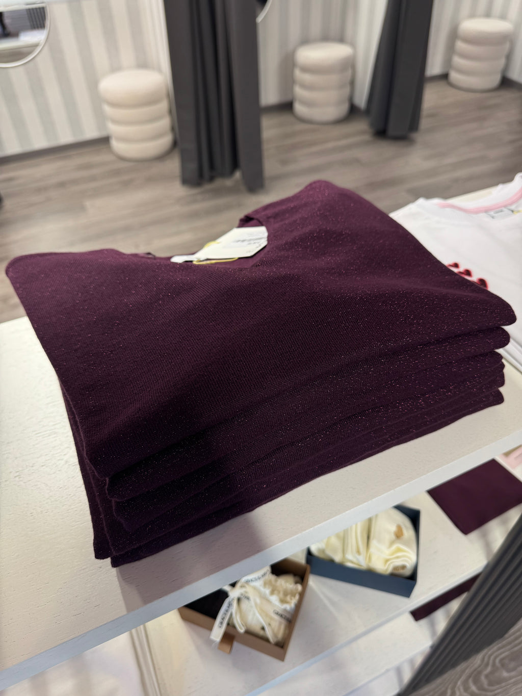 LETTA MAGLIA LUREX V