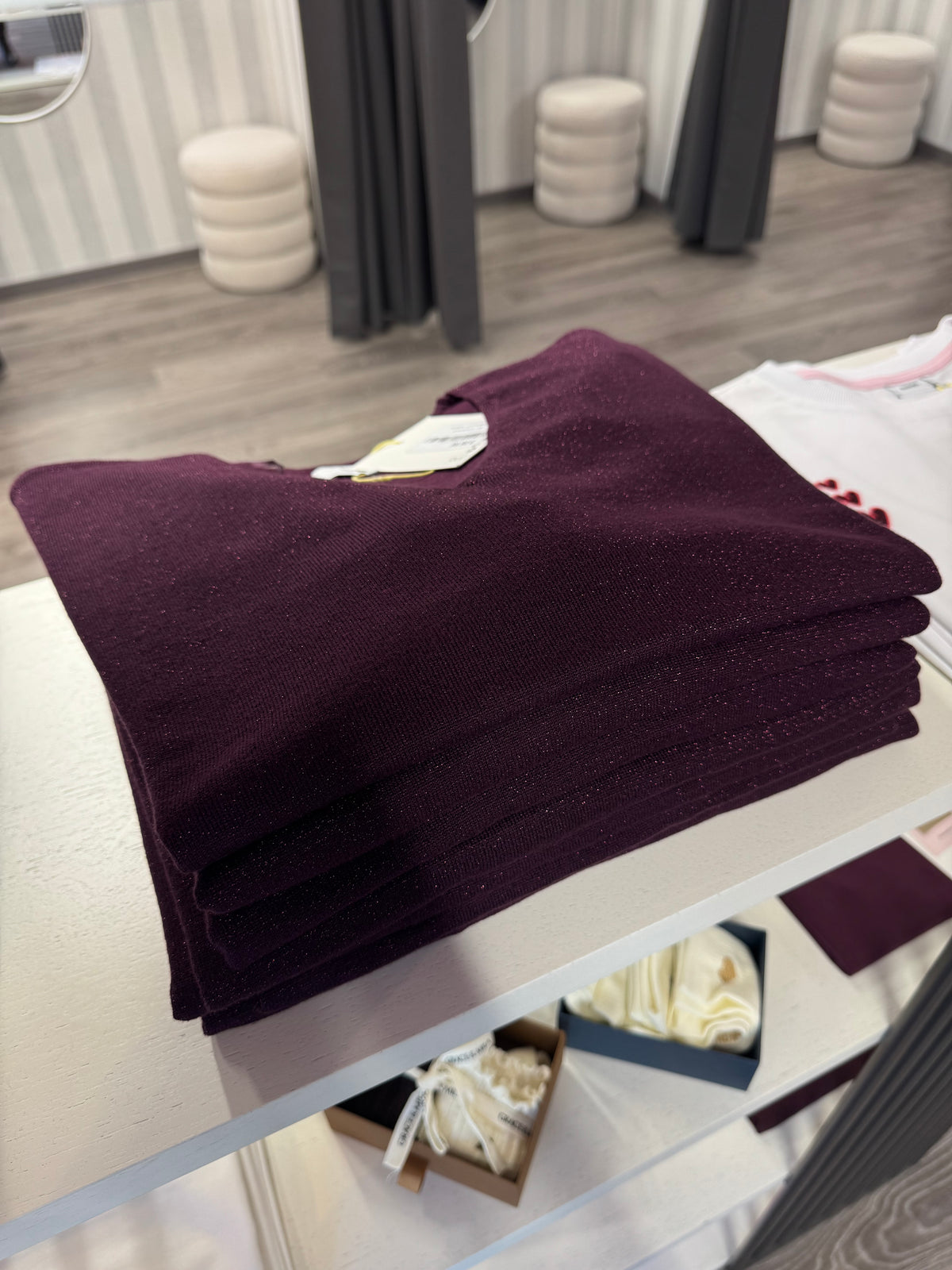 LETTA MAGLIA LUREX V