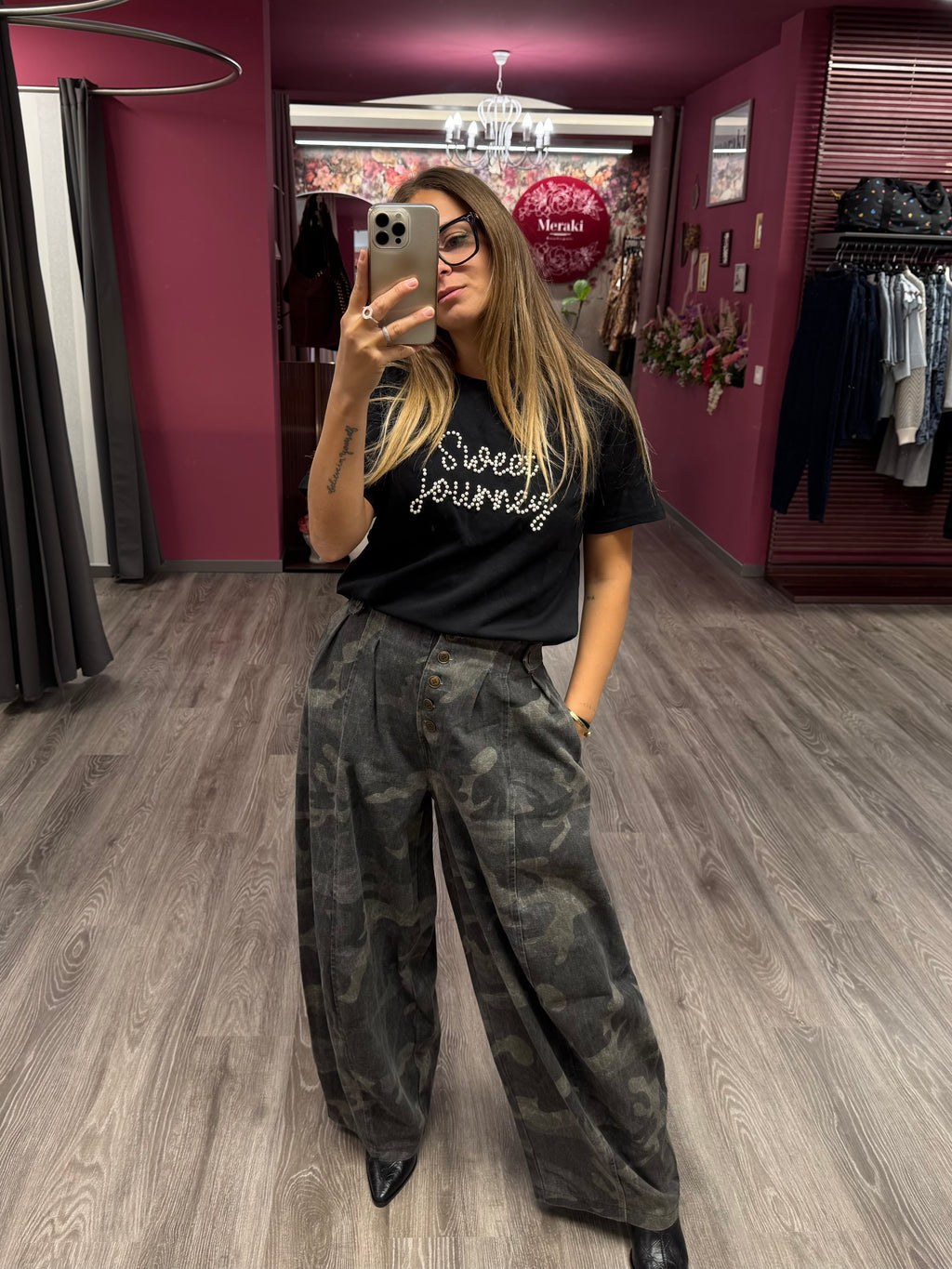 CAMOUFLAGE PANTALONE