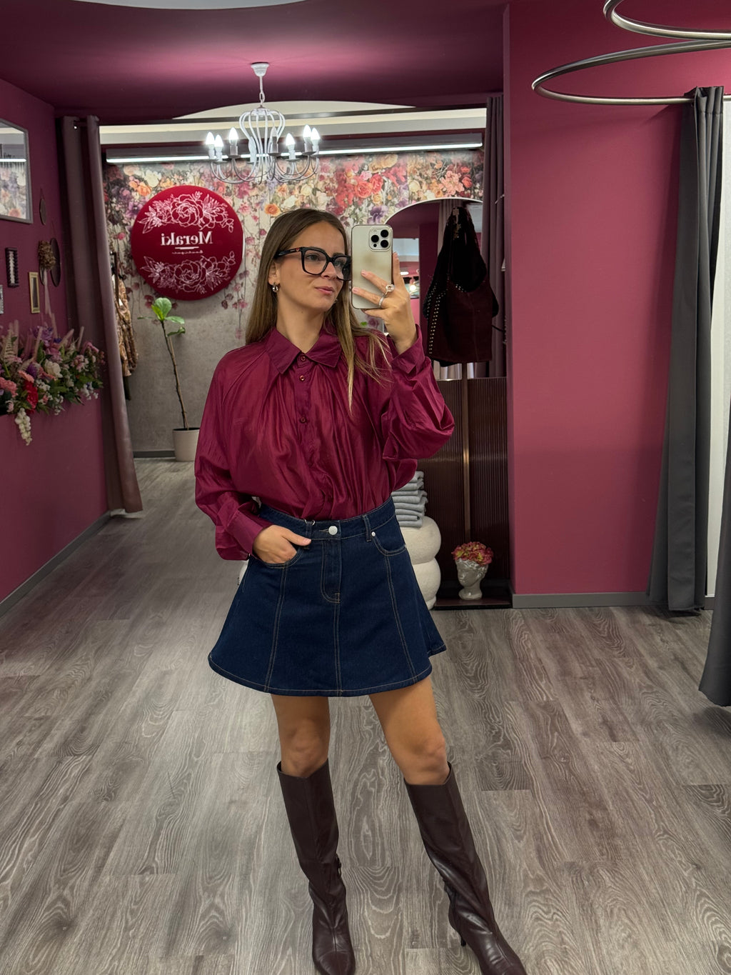 MARTA GONNA DENIM