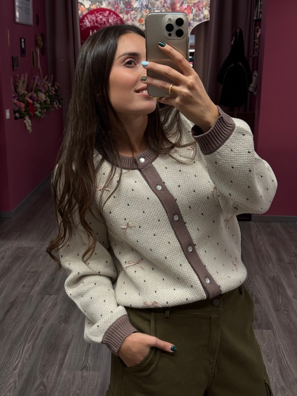 SAMARA CARDIGAN FIOCCHETTI