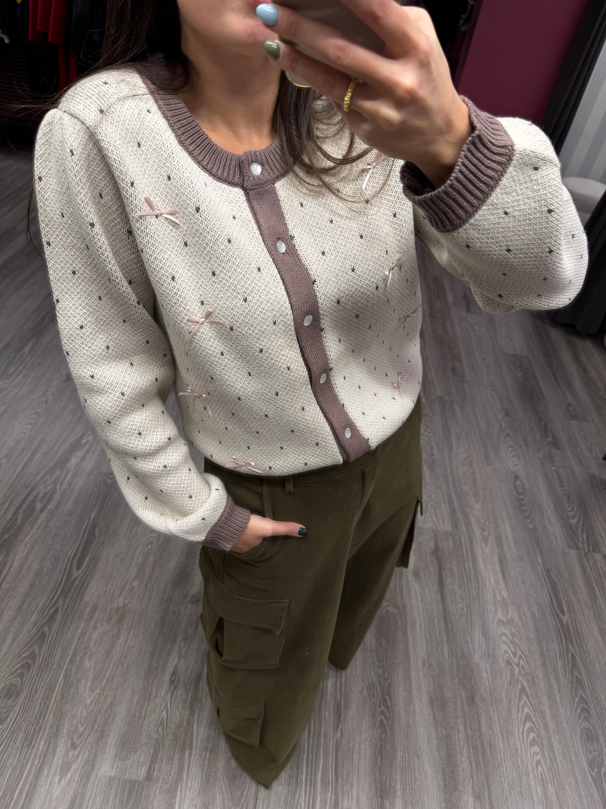 SAMARA CARDIGAN FIOCCHETTI