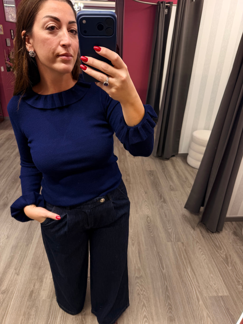 POLLY PANTALONE DENIM