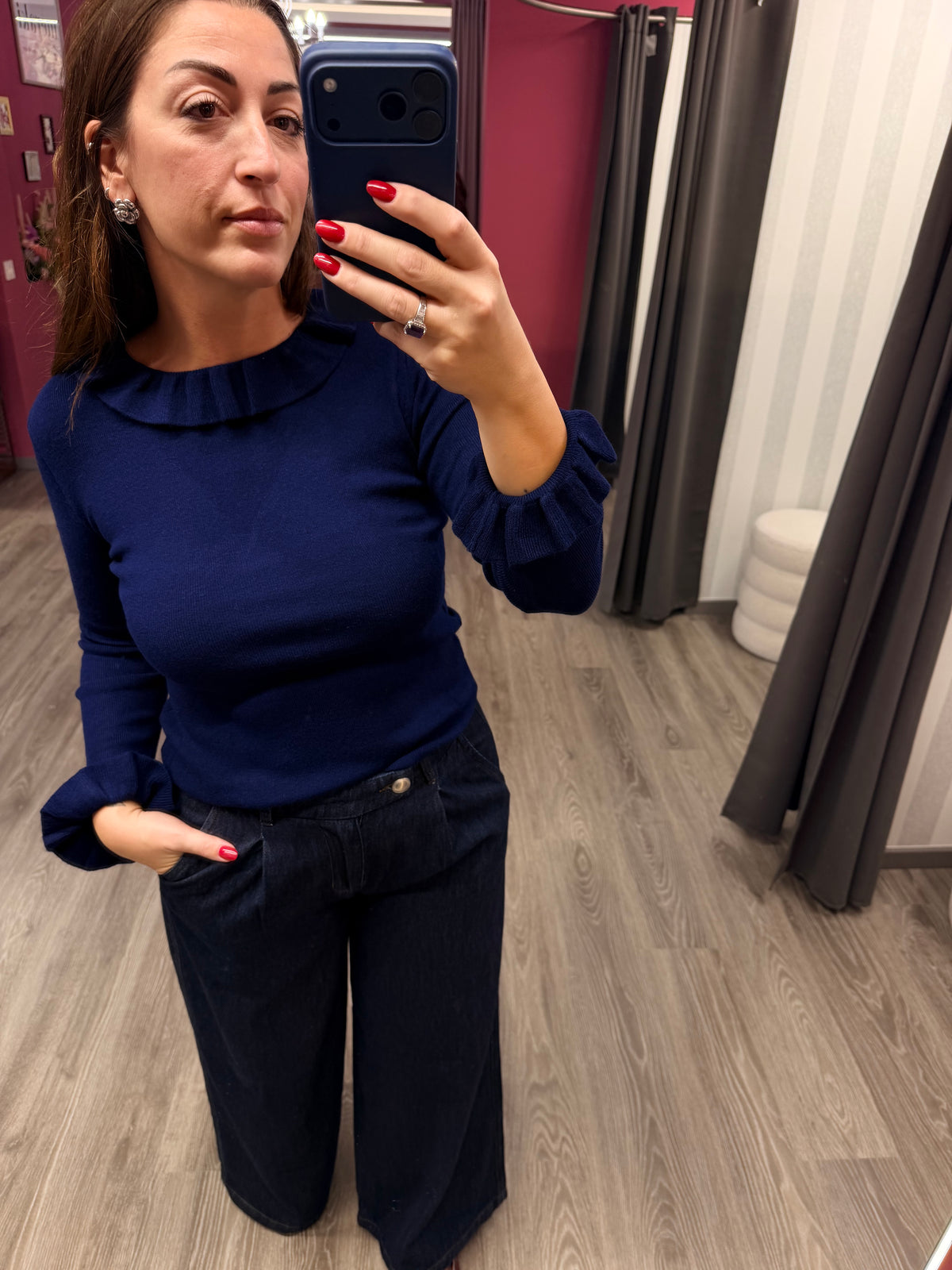 POLLY PANTALONE DENIM
