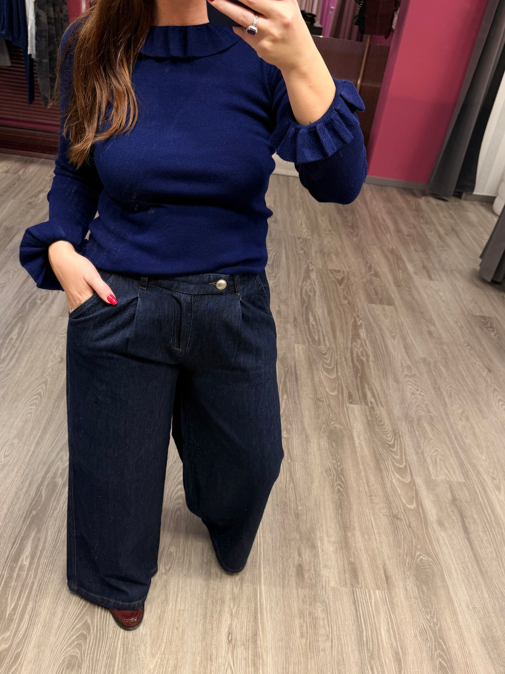 POLLY PANTALONE DENIM
