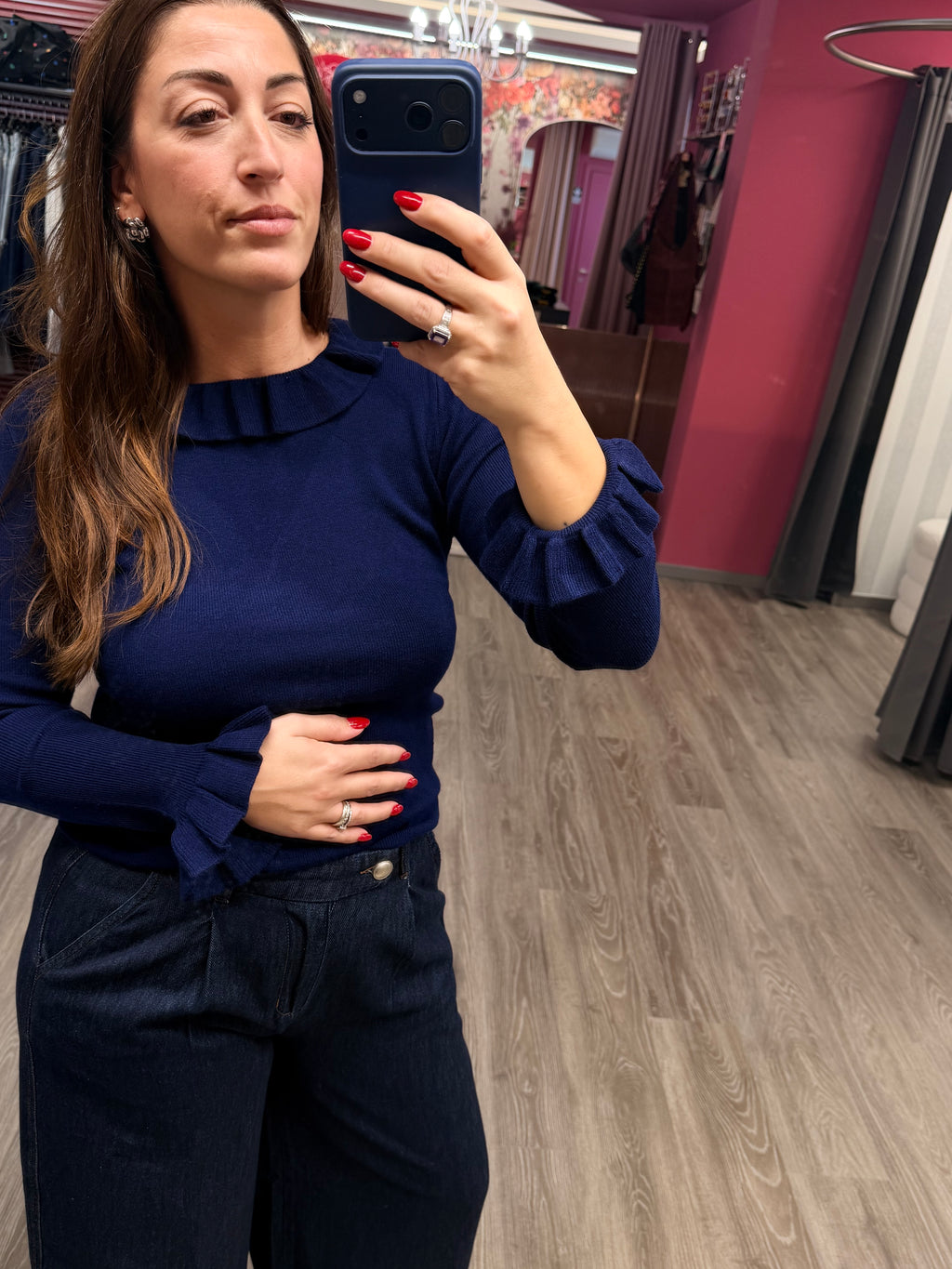 POLLY PANTALONE DENIM