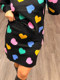 SARA GONNA MAGLIA CUORI