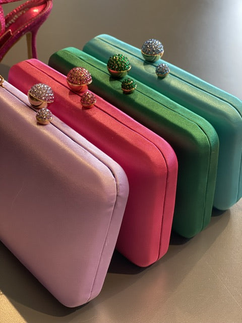 CLUTCH IN RASO GIOIELLO