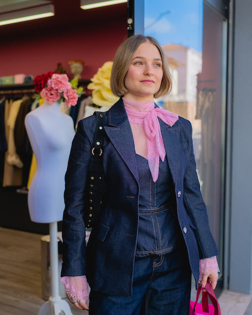 CORSETTO LEVANTE DENIM