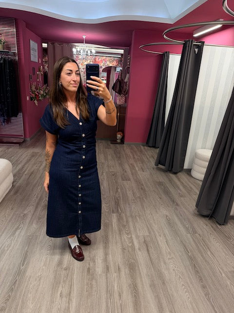 ALETTA ABITO DENIM