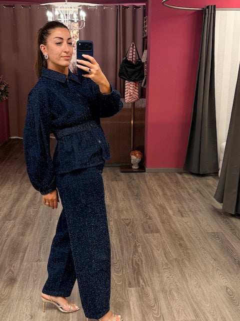 EVA JEANS BOUCLE SET