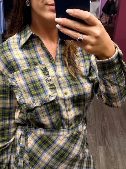 ALLIE CAMICIA TARTAN