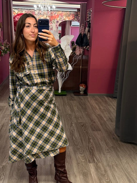 ALLIE CAMICIA TARTAN