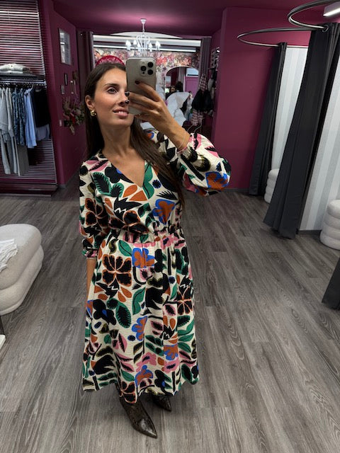 NEO GARDEN ABITO MIDI